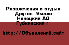 Развлечения и отдых Другое. Ямало-Ненецкий АО,Губкинский г.